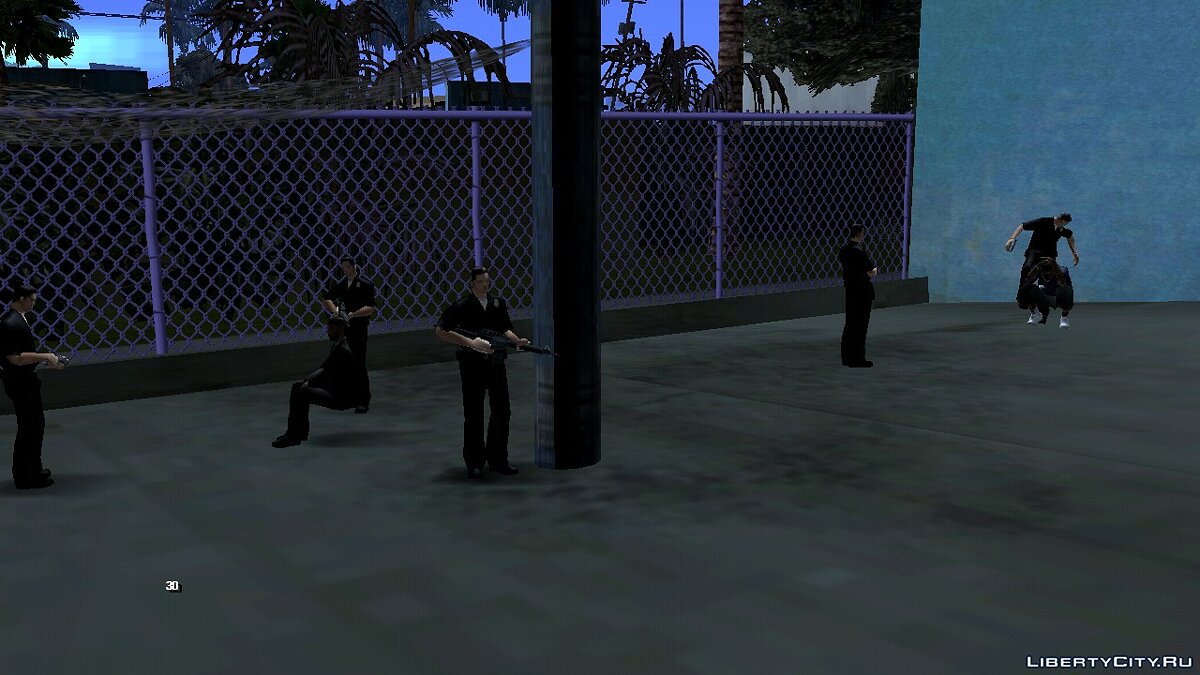 Контрольно-пропускной пункт полиции для GTA San Andreas (iOS, Android) - Картинка #6