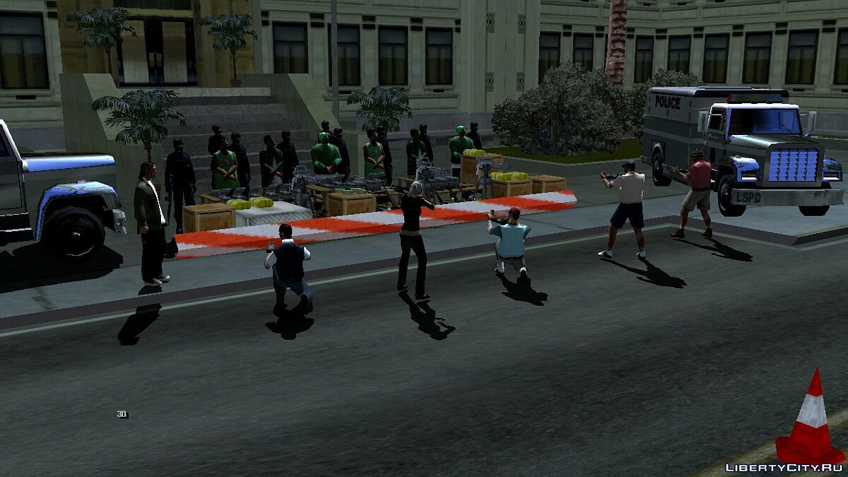 Удачное задержание Grove Street для GTA San Andreas (iOS, Android) - Картинка #1