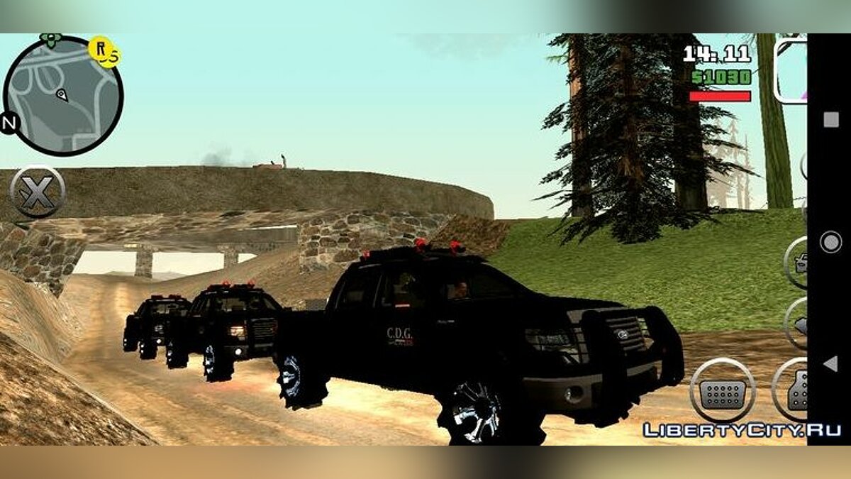 Конвой для GTA San Andreas (iOS, Android) - Картинка #1
