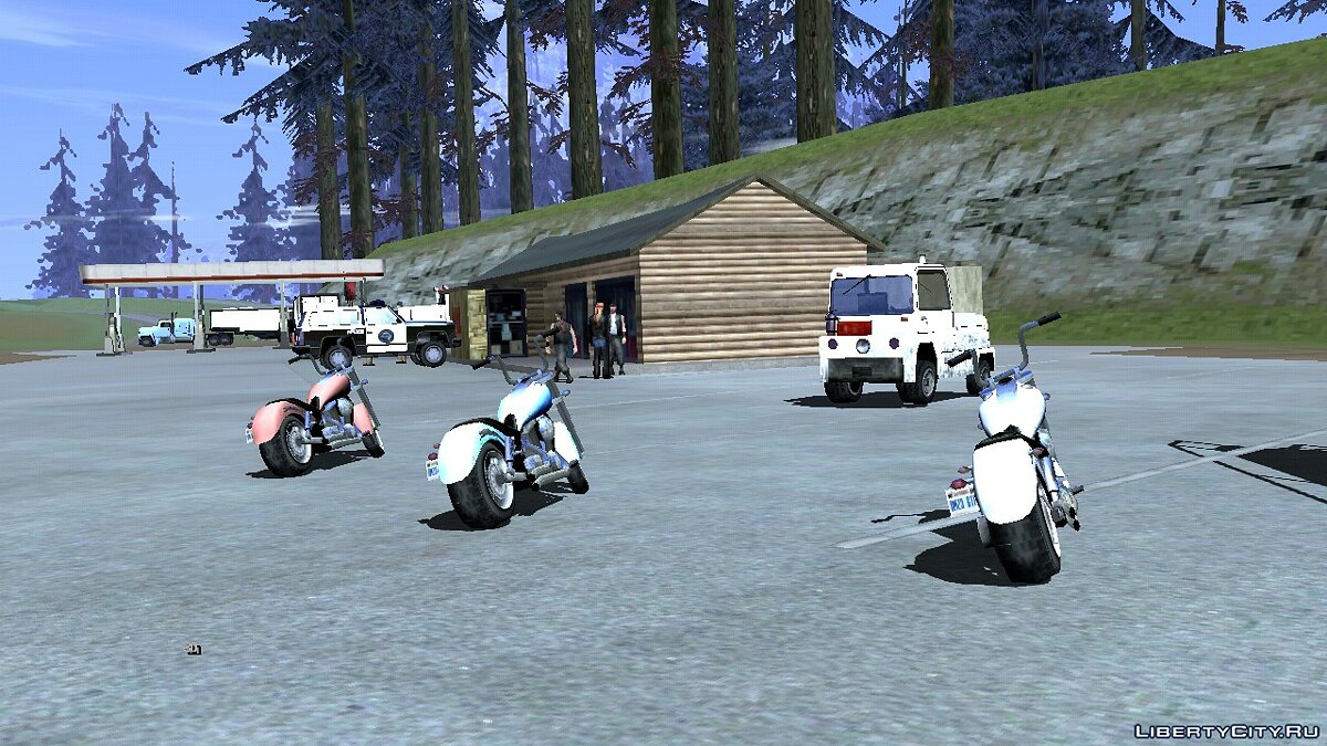 Оживление заправок в сельской местности (Возле Сан-Фиерро) для GTA San Andreas (iOS, Android) - Картинка #8