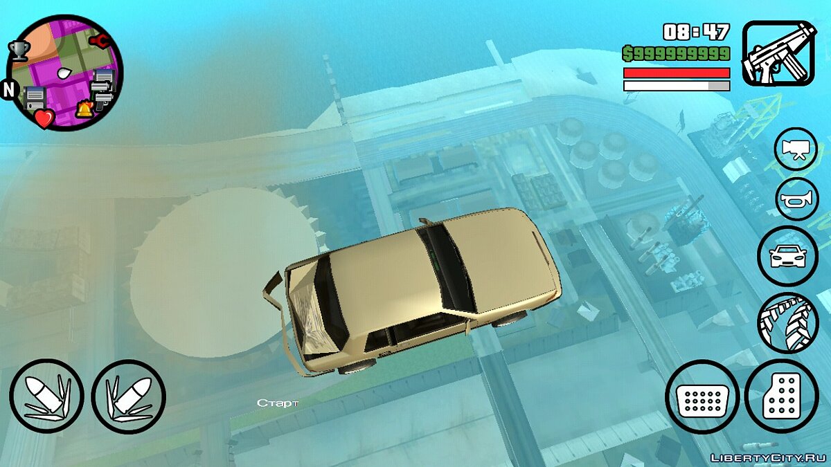 Прыгающая машина для GTA San Andreas (iOS, Android) - Картинка #1