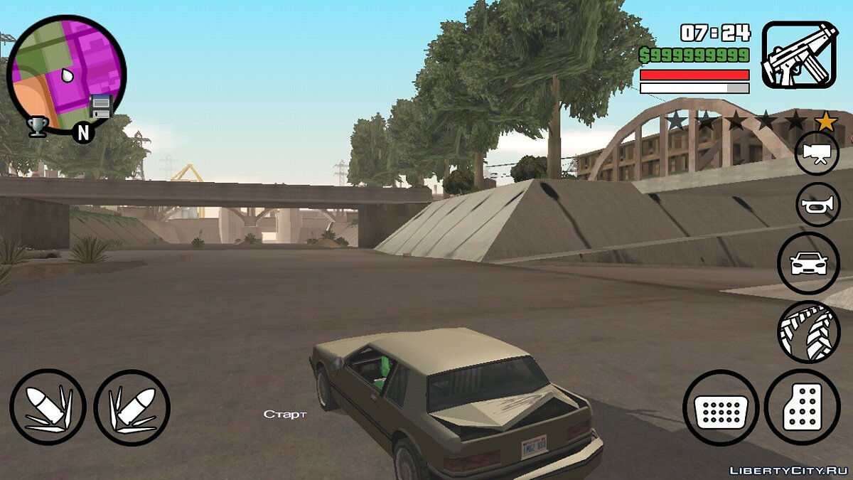 Прыгающая машина для GTA San Andreas (iOS, Android) - Картинка #3