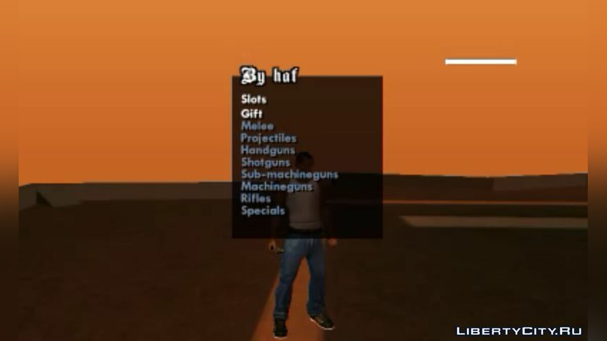 Weapon Menu for Android for GTA San Andreas (iOS, Android) - Картинка #1