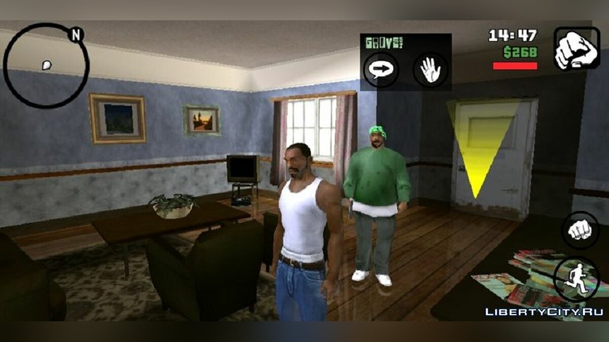 Братки заходят в помещения  для GTA San Andreas (iOS, Android) - Картинка #1