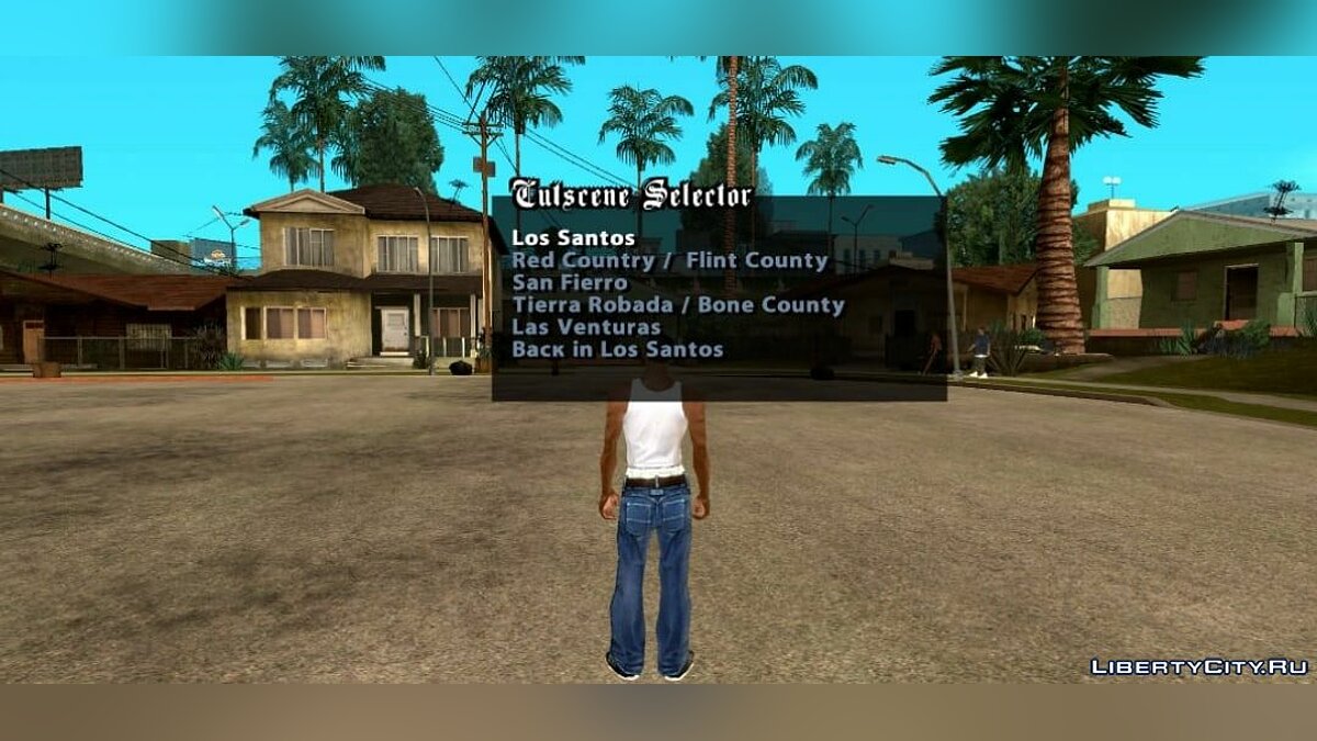 Возможность просмотреть любую кат-сцену для GTA San Andreas (iOS, Android) - Картинка #1