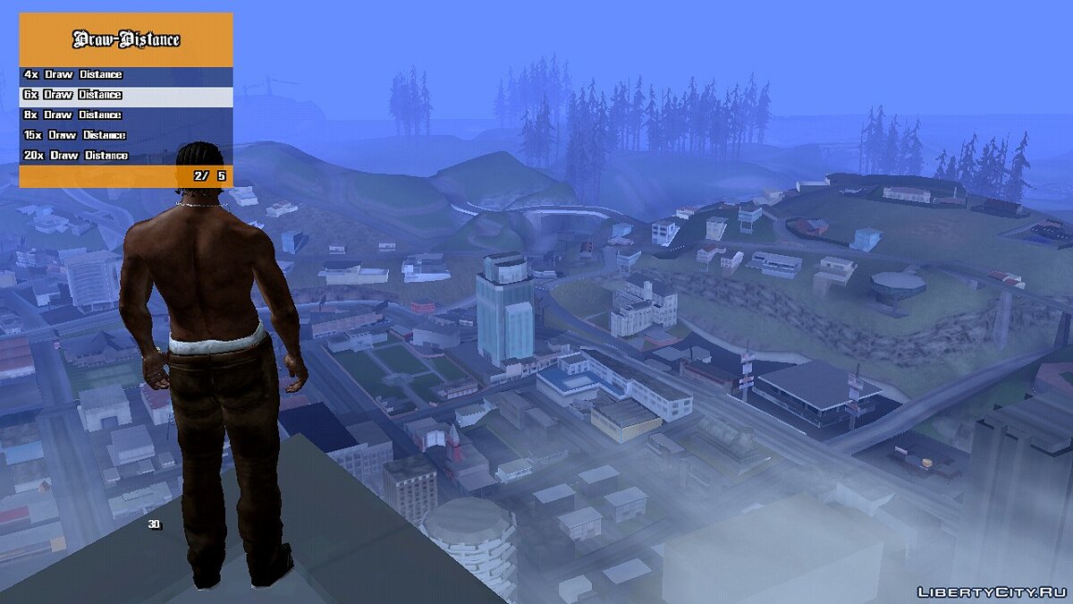 Увеличить дальность обзора для GTA San Andreas (iOS, Android) - Картинка #3