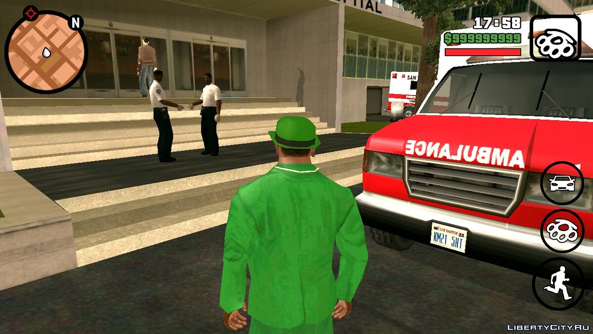 Оживление больниц в Лос-Сантосе  для GTA San Andreas (iOS, Android) - Картинка #1