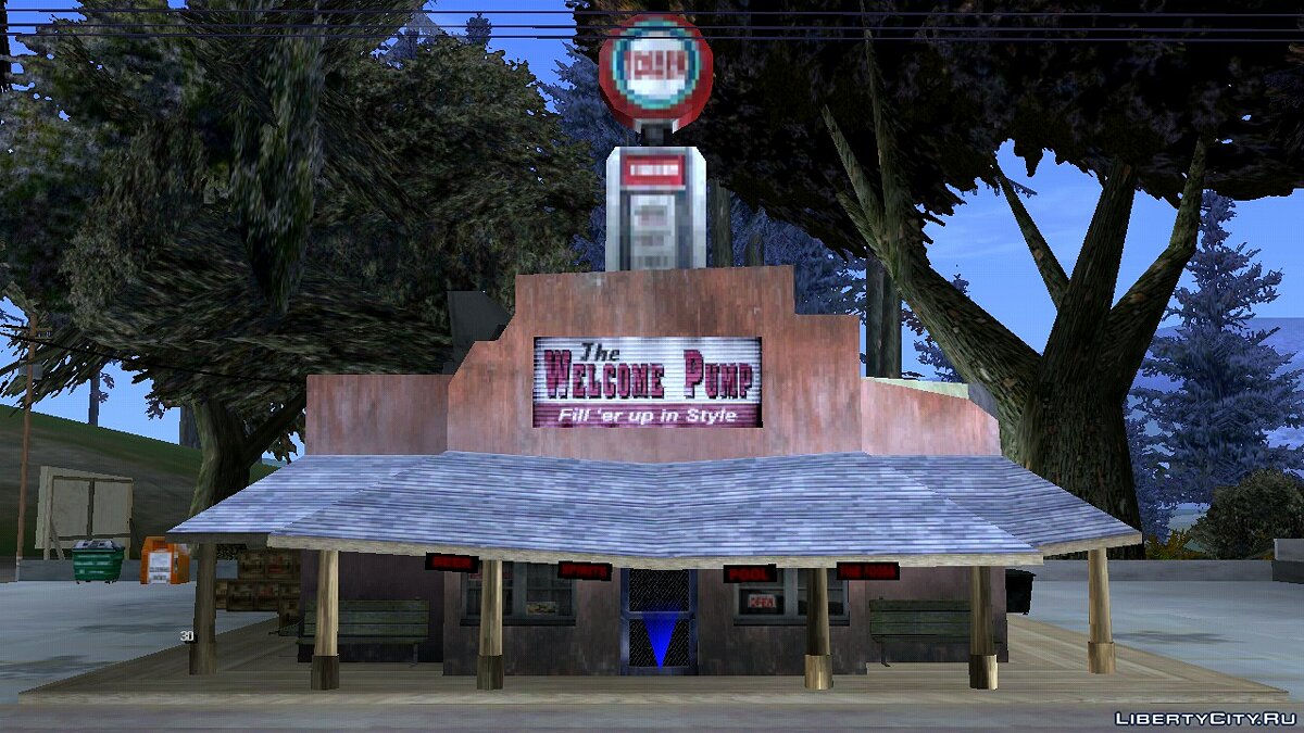 Возможность войти в бар "The Welcome Pump" для GTA San Andreas (iOS, Android) - Картинка #1