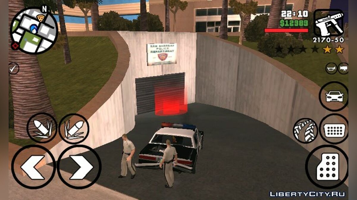 Починка полицейского транспорта для GTA San Andreas (iOS, Android) - Картинка #1