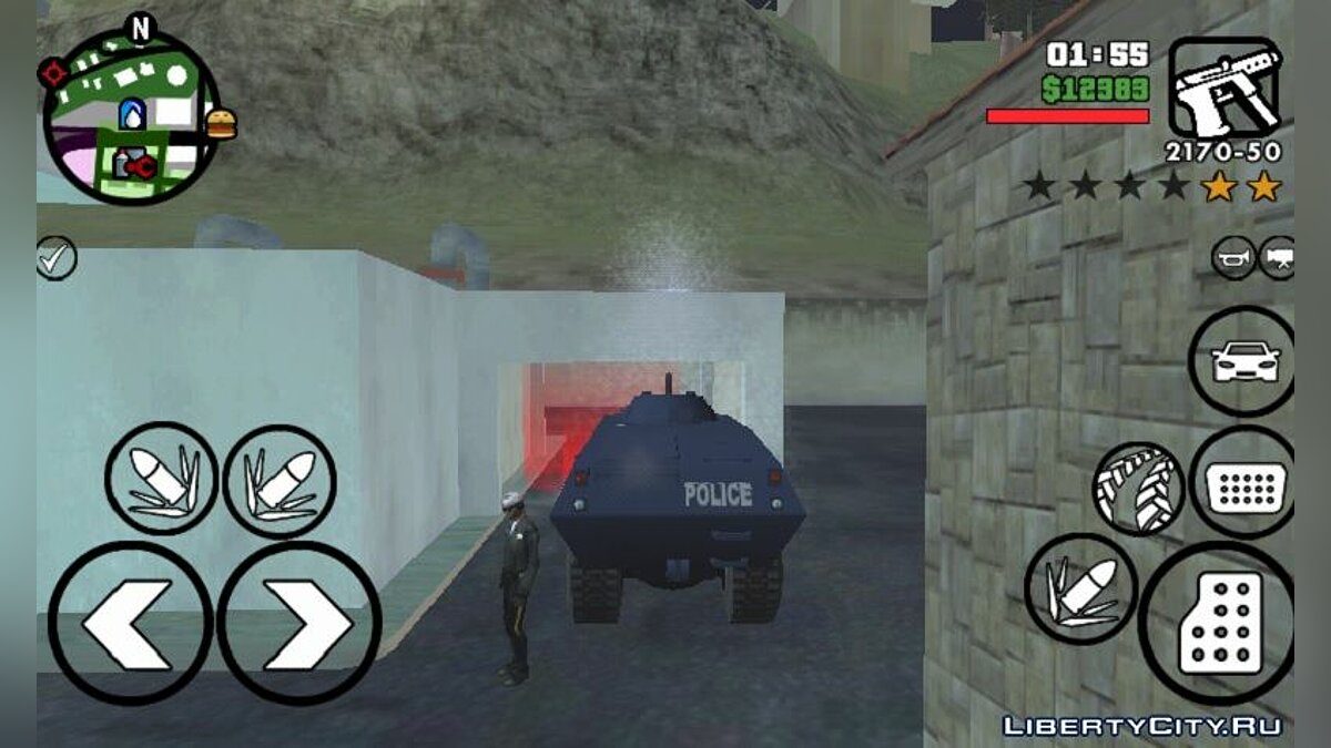 Починка полицейского транспорта для GTA San Andreas (iOS, Android) - Картинка #4