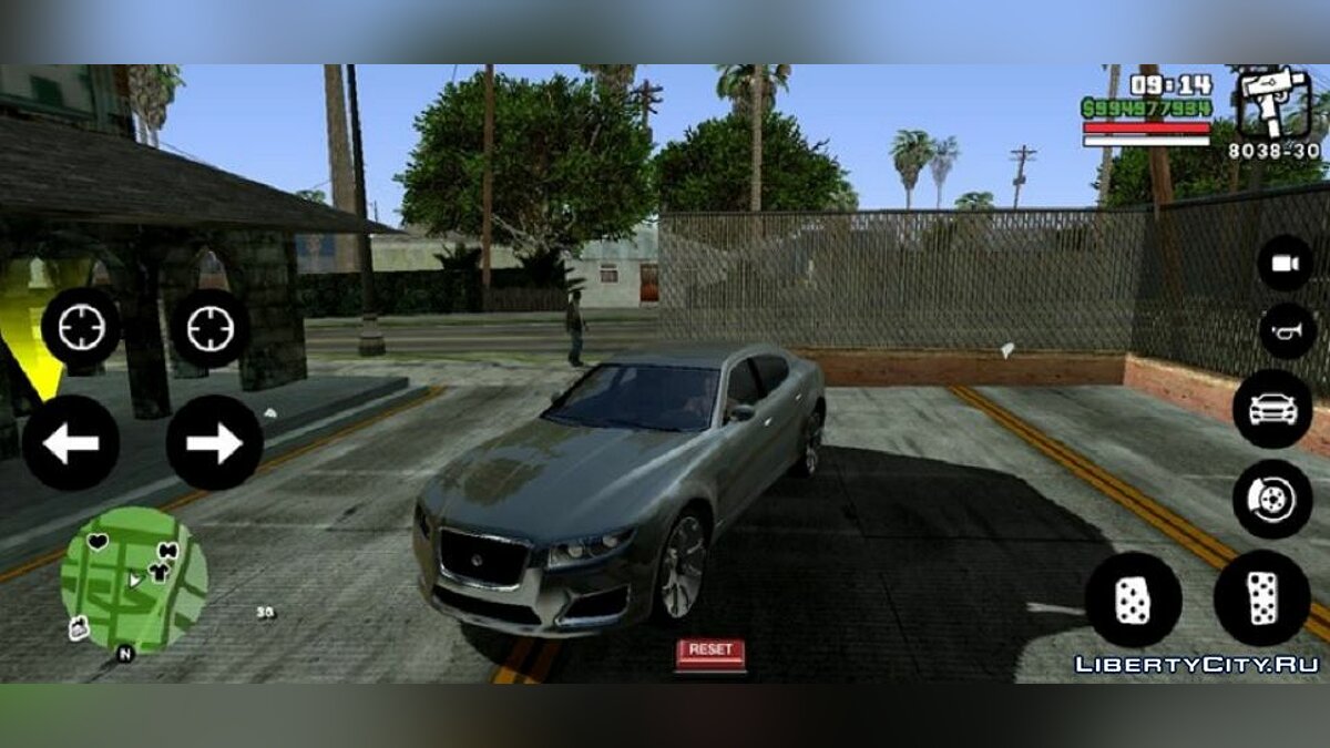 Отражение для автомобилей  для GTA San Andreas (iOS, Android) - Картинка #1