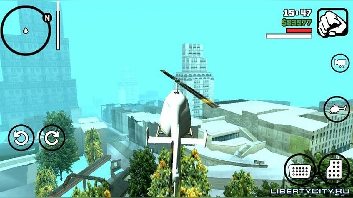 Нет ограничения высоты полета для GTA San Andreas (iOS, Android) - Картинка #4