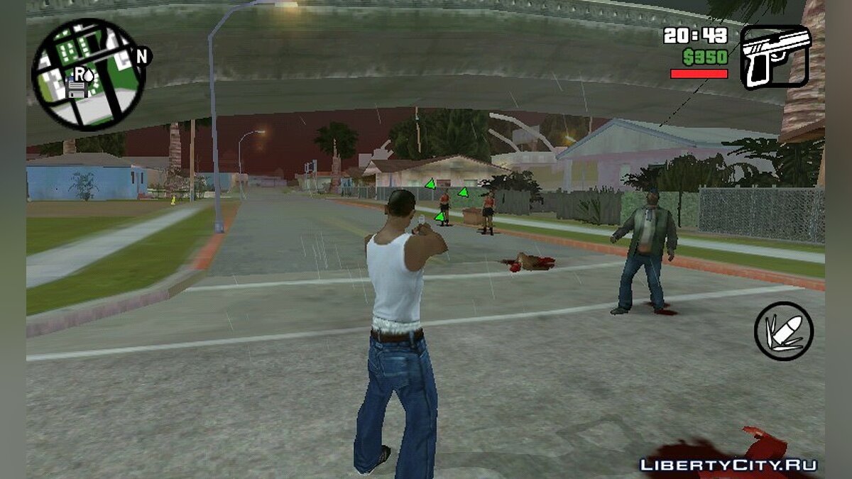 Zombie Mod 0.1 for GTA San Andreas (iOS, Android) - Картинка #1