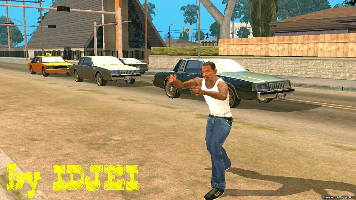 Смешанный бой CJ для GTA San Andreas (iOS, Android) - Картинка #4