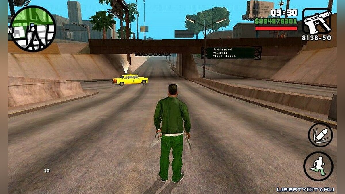 Вызов такси как в GTA 5 для GTA San Andreas (iOS, Android) - Картинка #5