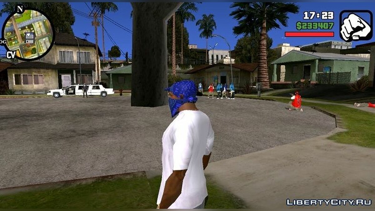 Война между Грув и Баллас V1 для GTA San Andreas (iOS, Android) - Картинка #2