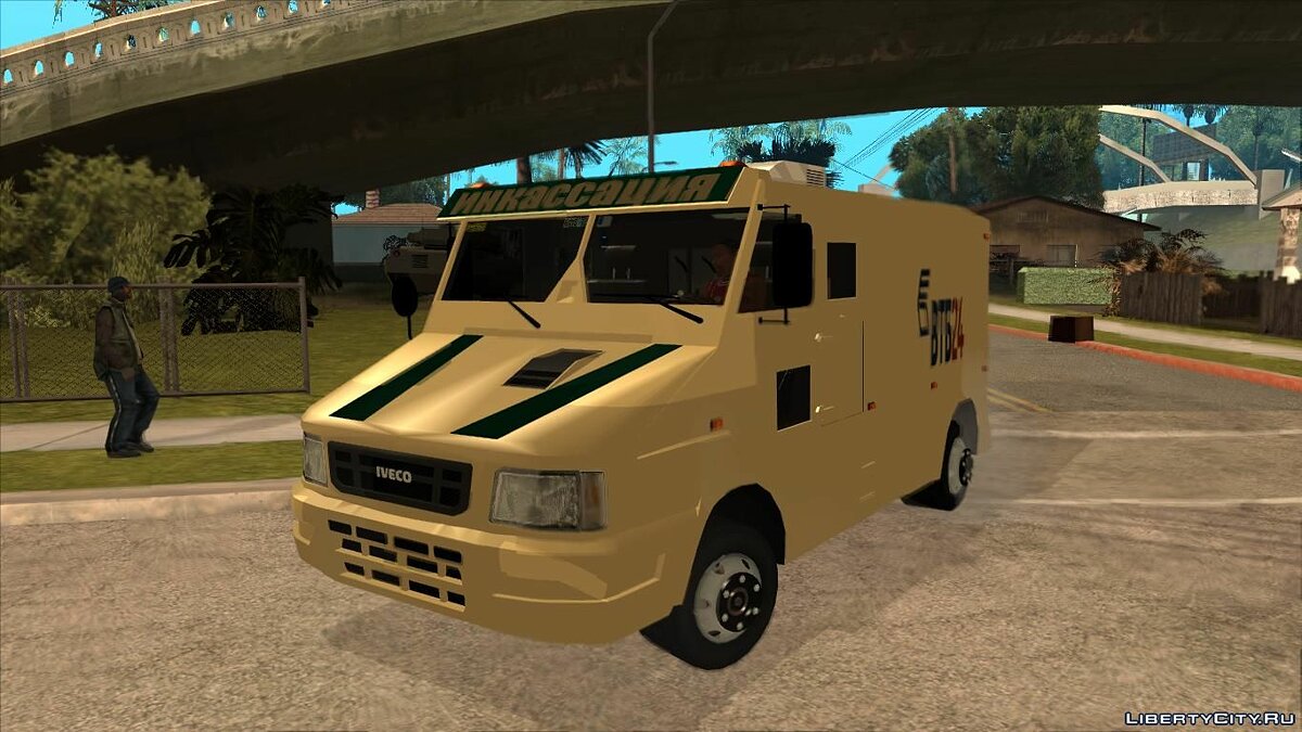 Скачать Iveco Инкассация для GTA San Andreas