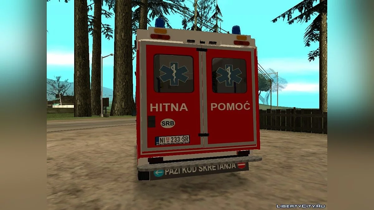 Iveco Daily Mk2 Hitna Pomoc (RTW) / GTA San Andreas