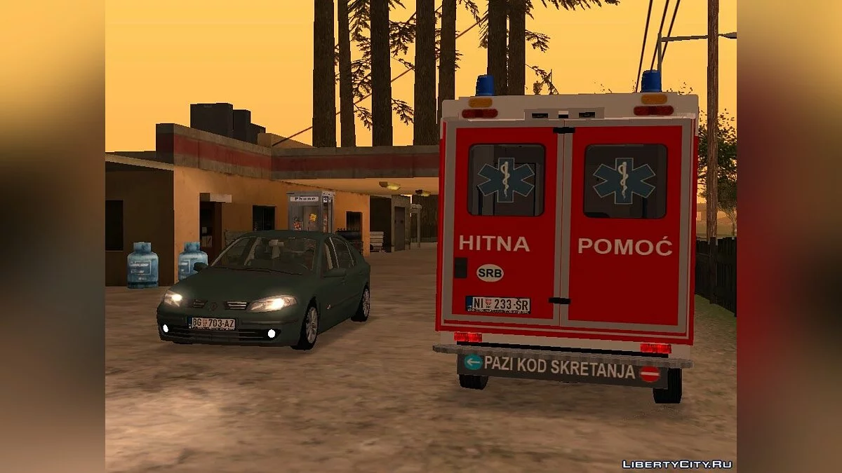 Iveco Daily Mk2 Hitna Pomoc (RTW) / GTA San Andreas