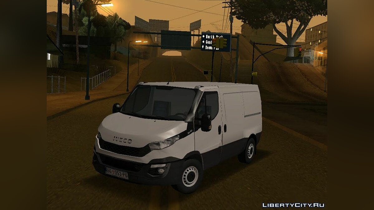 Скачать Iveco Daily Mk6 Van для GTA San Andreas