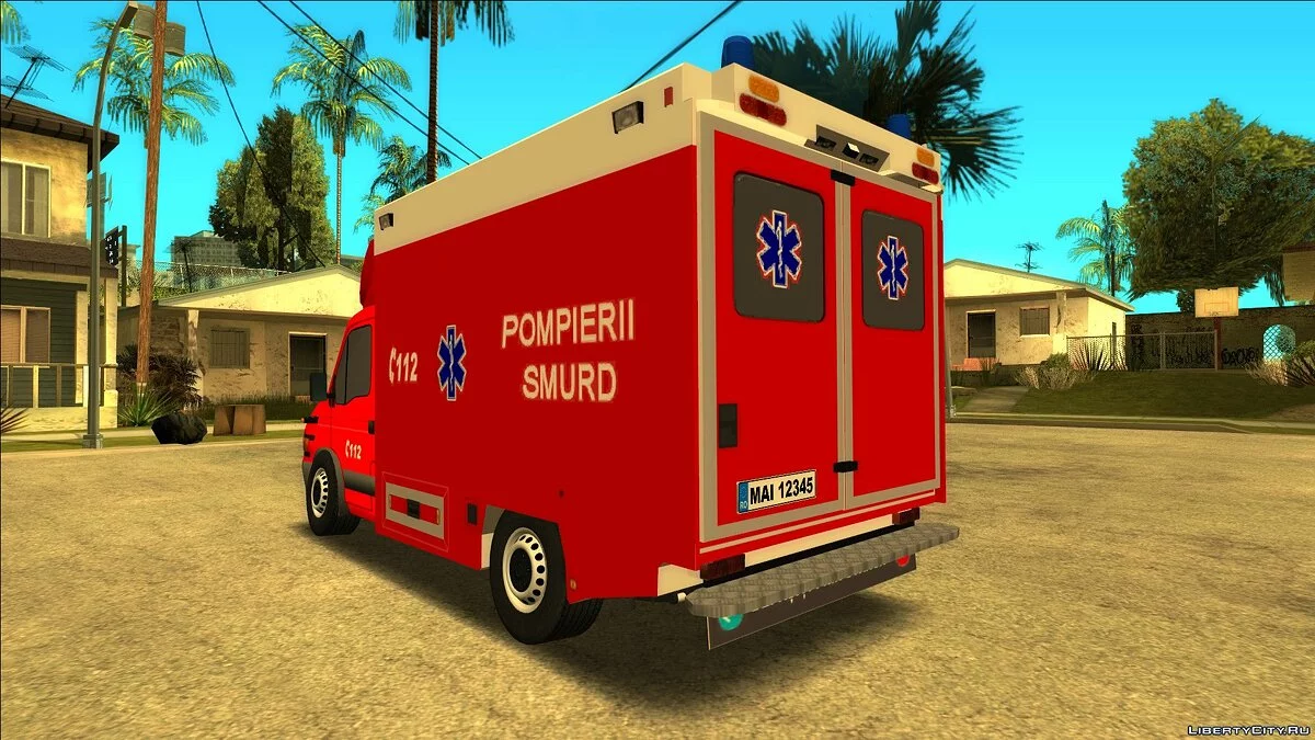 Iveco Daily Pompierii SMURD / GTA San Andreas