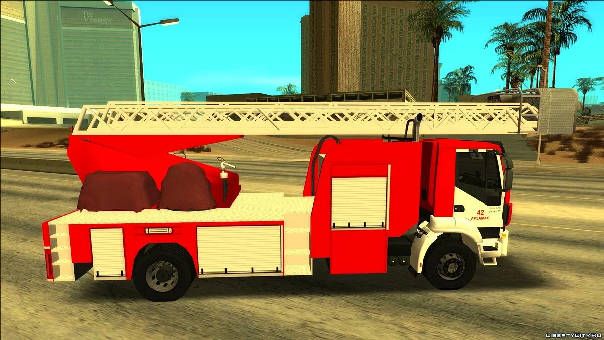 Iveco Magirus - АЛ 60 42 ПЧ / GTA San Andreas