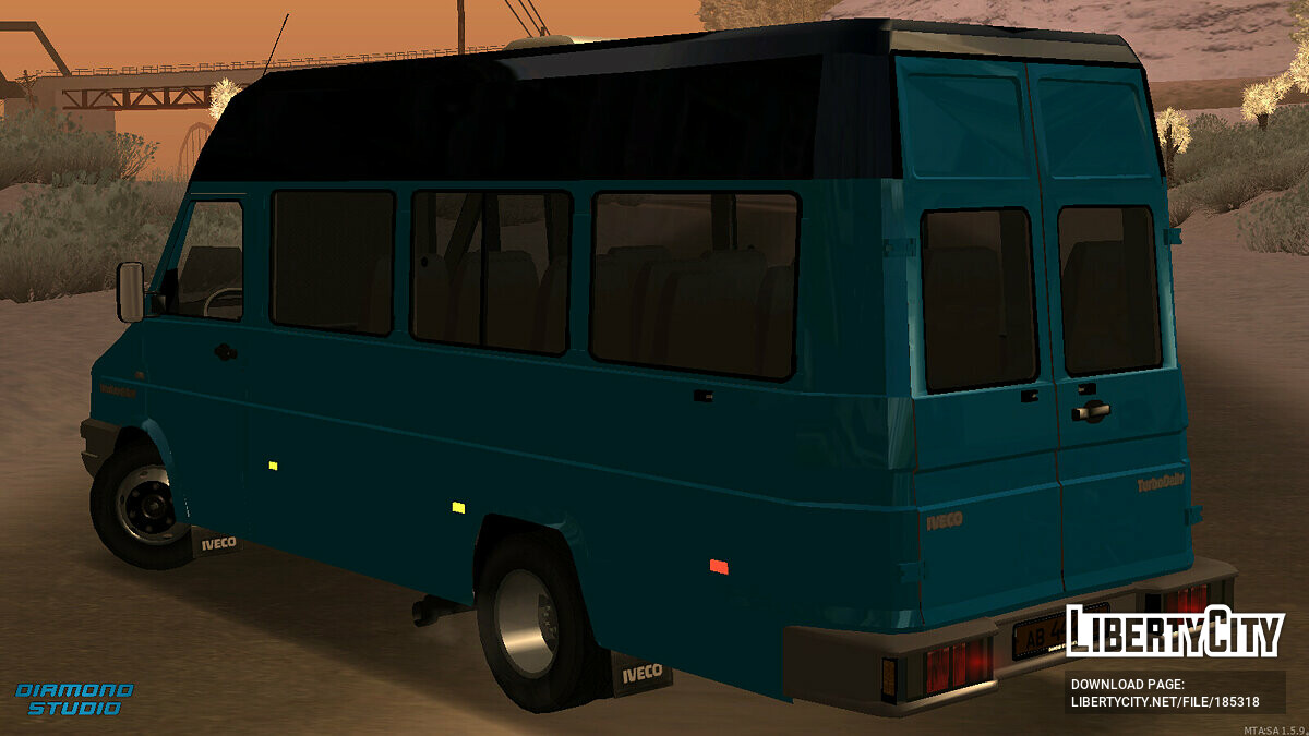 Скачать IVECO TurboDaily 49-10 + CCD для GTA San Andreas