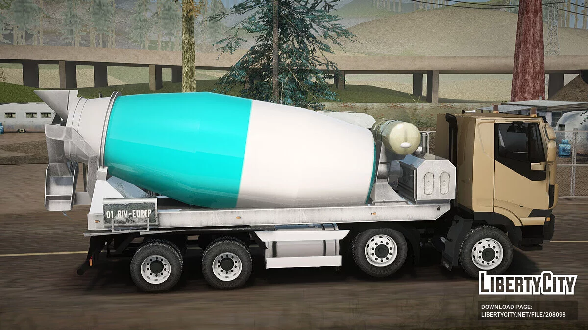 Iveco Hi-Land Автобетоносмеситель / GTA San Andreas