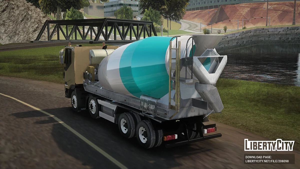 Iveco Hi-Land Автобетоносмеситель / GTA San Andreas
