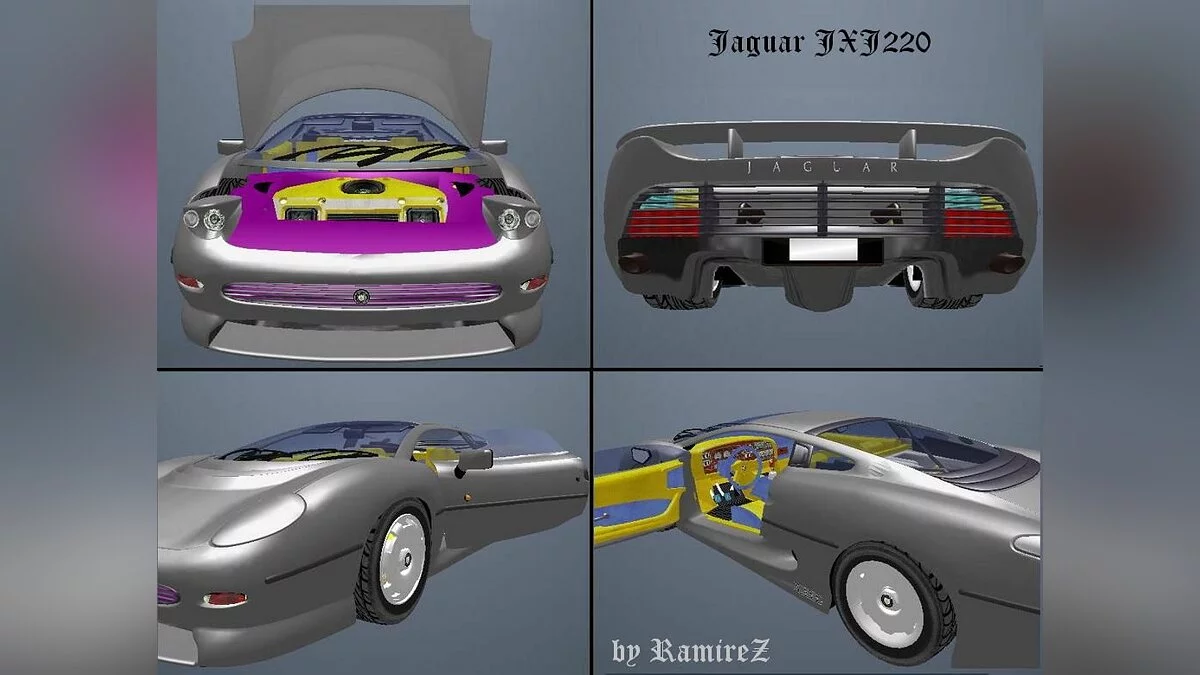 Jaguar JXJ220 / GTA San Andreas