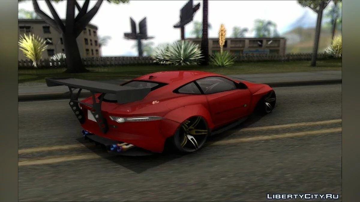 Jaguar F-Type L3D Store Edition / GTA San Andreas