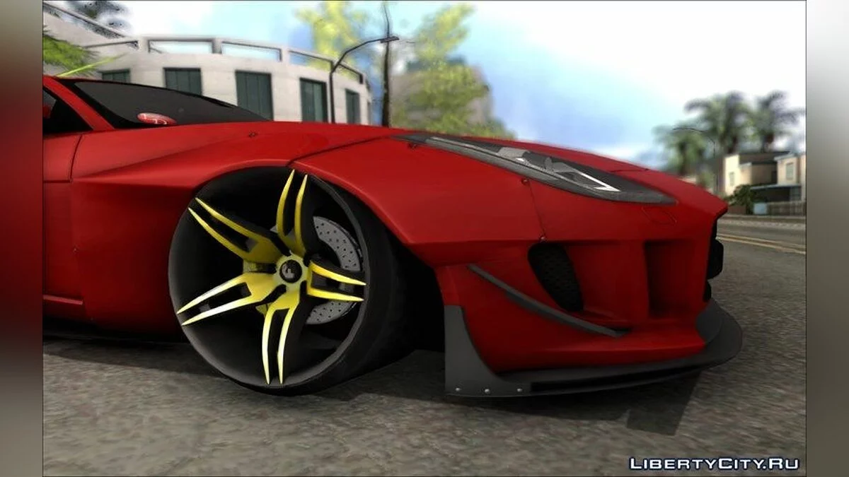 Jaguar F-Type L3D Store Edition / GTA San Andreas