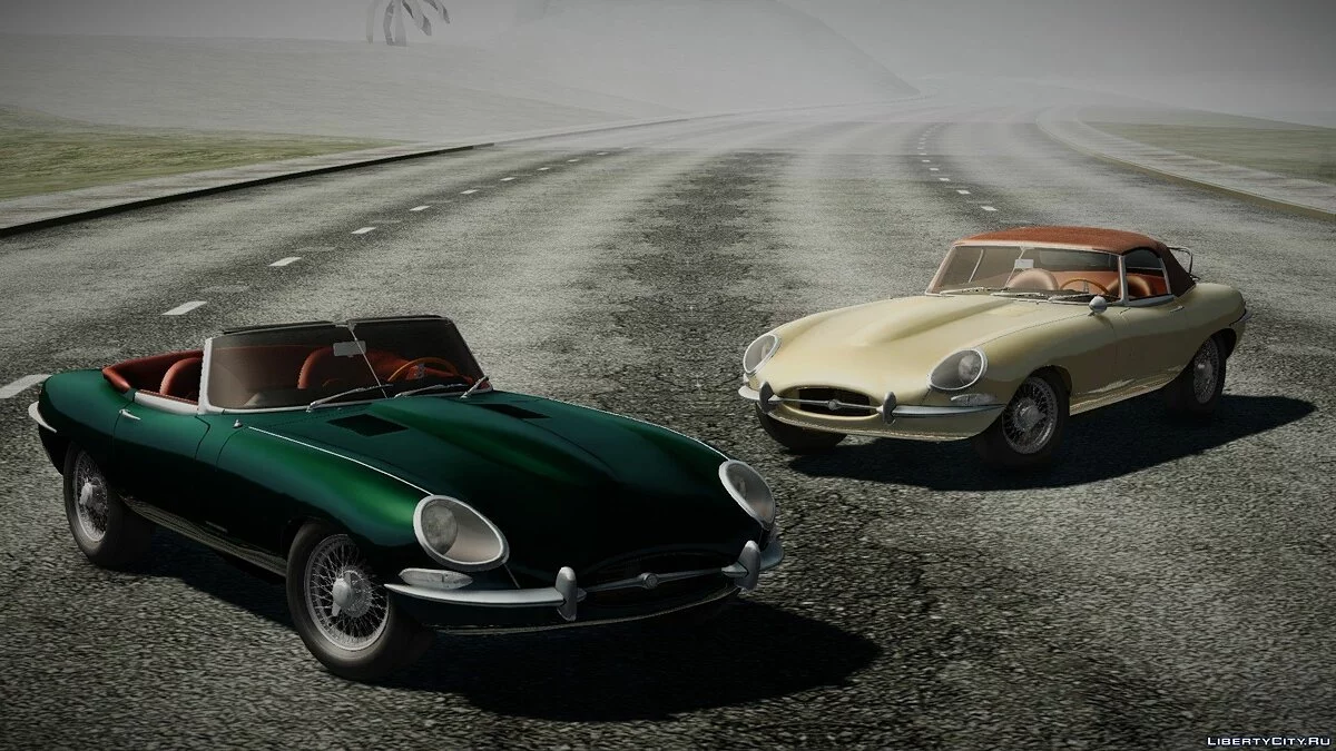 Jaguar XK-E Series I E-Type Convertible 1964 / GTA San Andreas