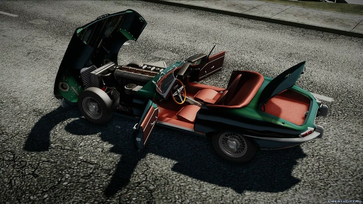 Jaguar XK-E Series I E-Type Convertible 1964 / GTA San Andreas