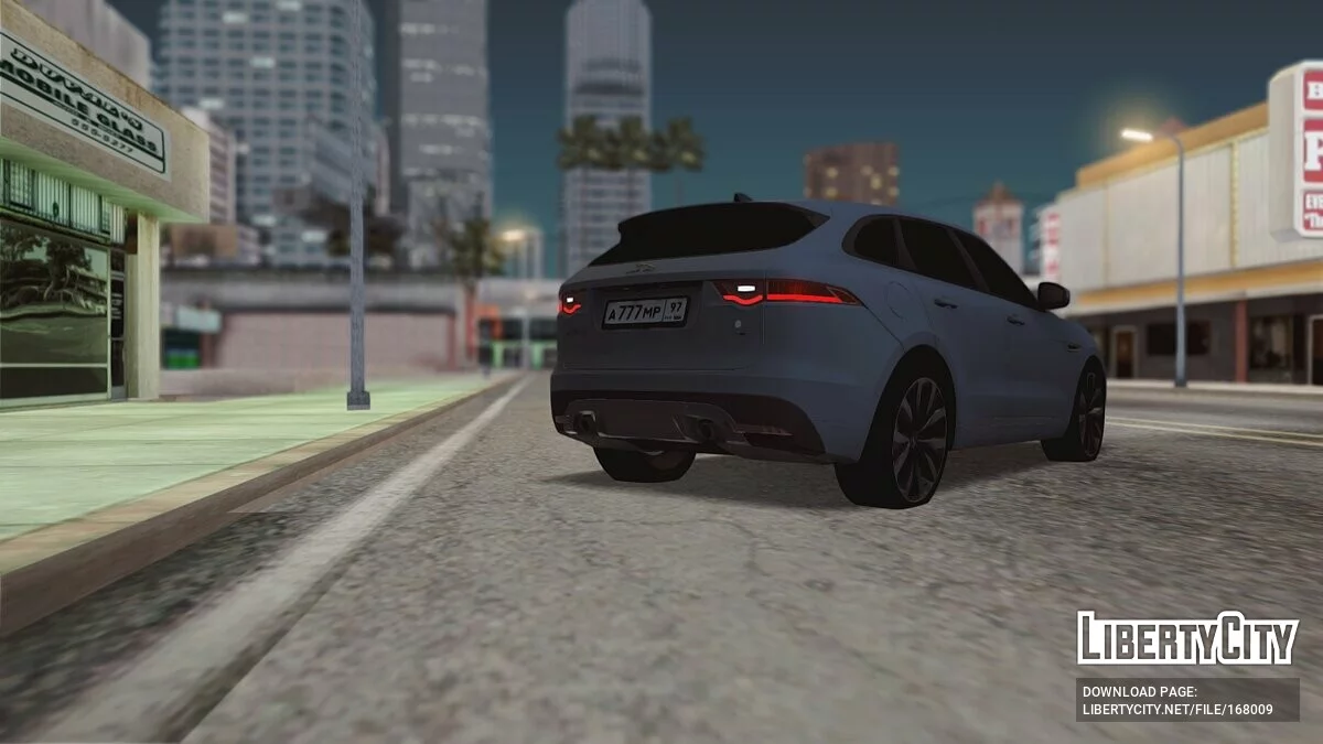 Jaguar F-Pace 2016 / GTA San Andreas