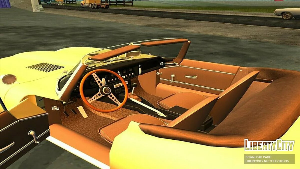 Jaguar XK-E Series I E-Type Convertible 1964 / GTA San Andreas