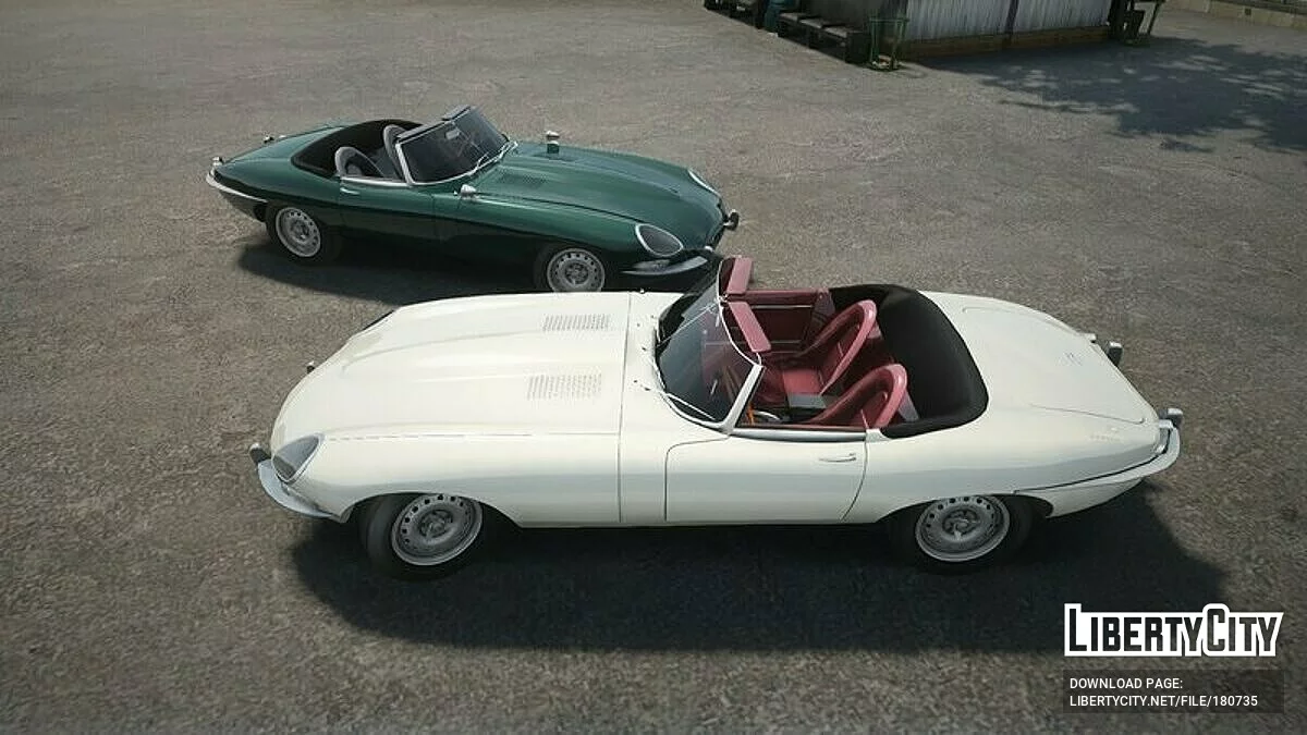 Jaguar XK-E Series I E-Type Convertible 1964 / GTA San Andreas