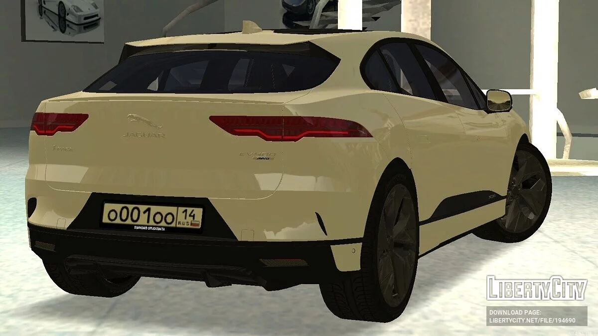 Jaguar I-Pace + СCD / GTA San Andreas