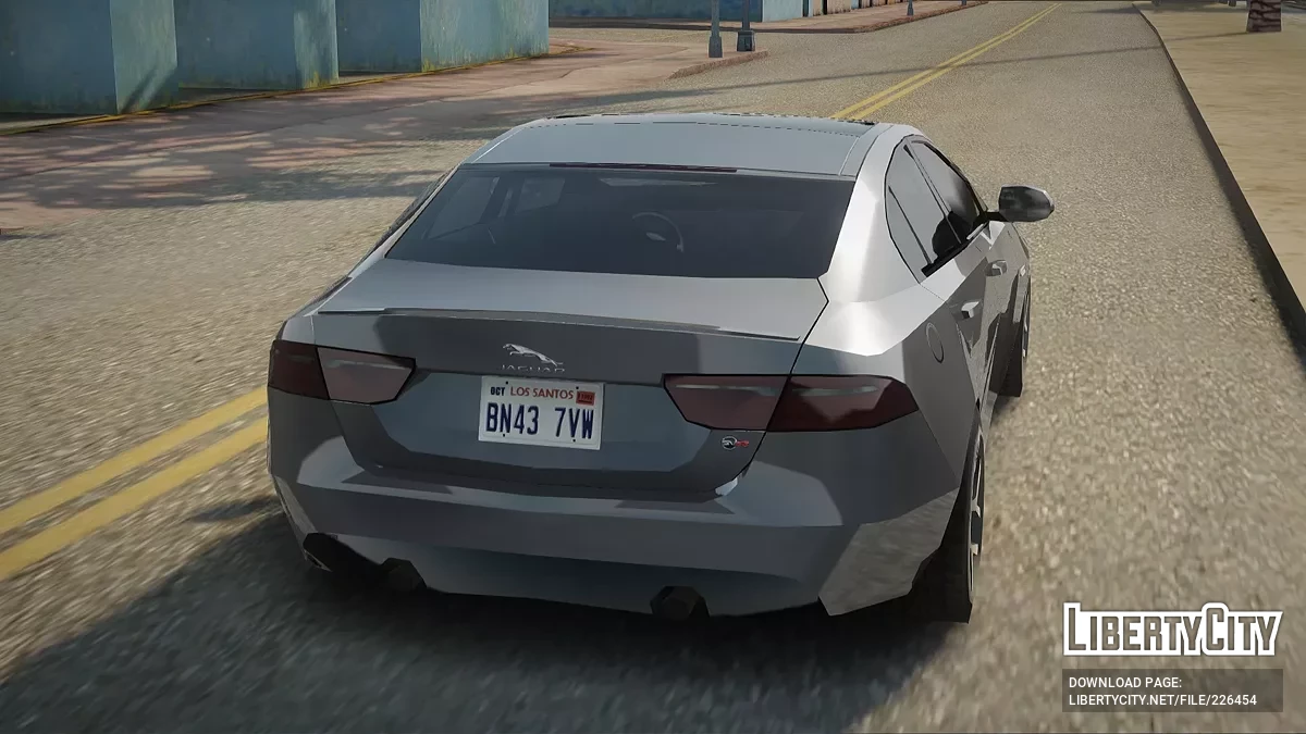 Jaguar XE 2015 / GTA San Andreas