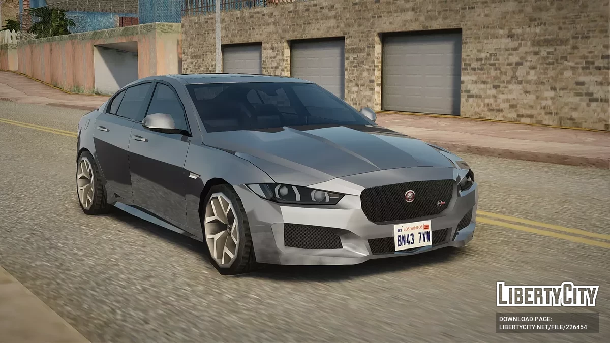Jaguar XE 2015 / GTA San Andreas