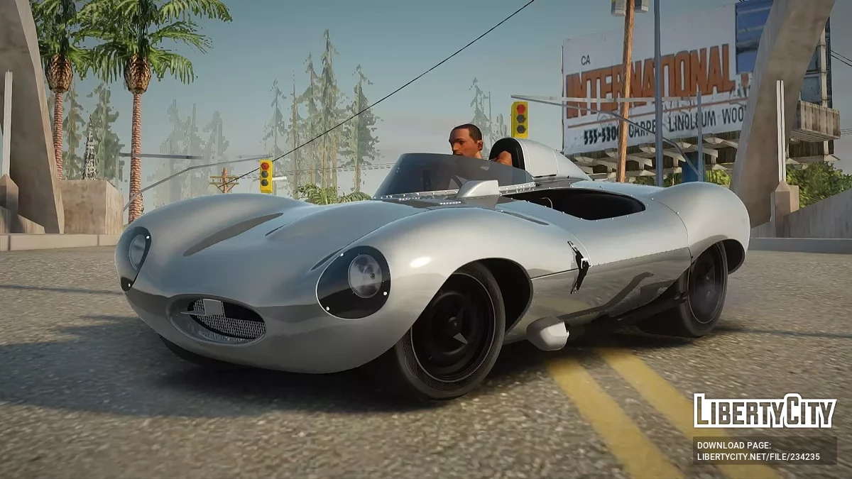 1956 Jaguar D Type (ImVehft) / GTA San Andreas