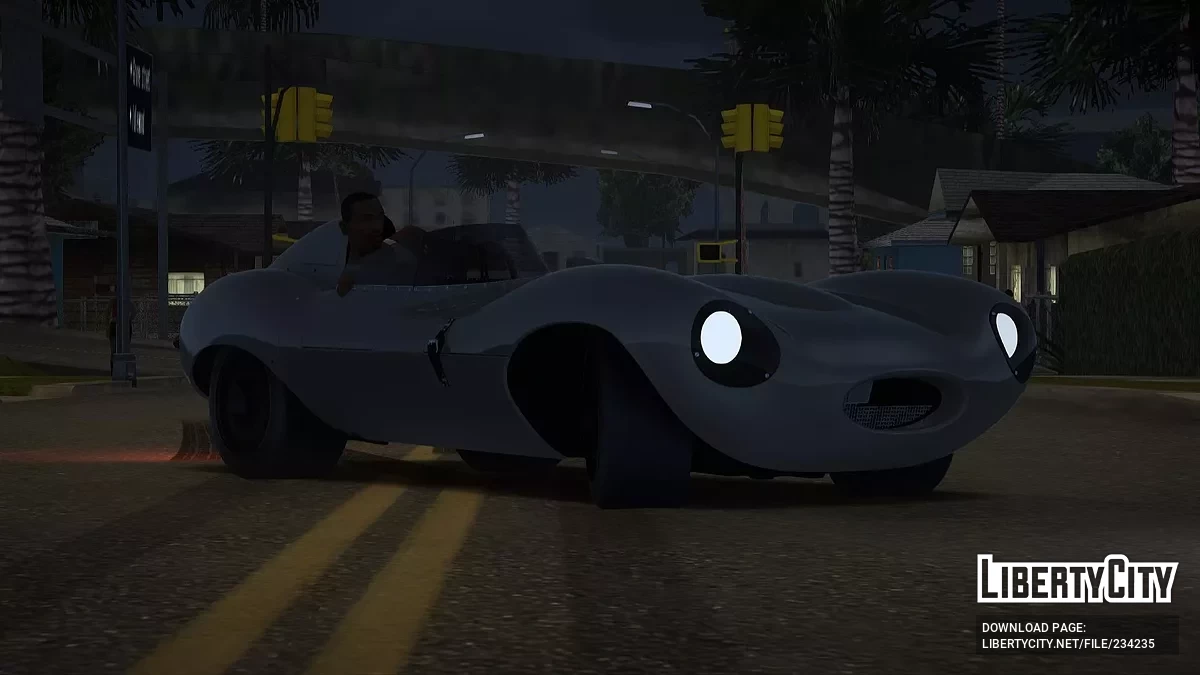 1956 Jaguar D Type (ImVehft) / GTA San Andreas