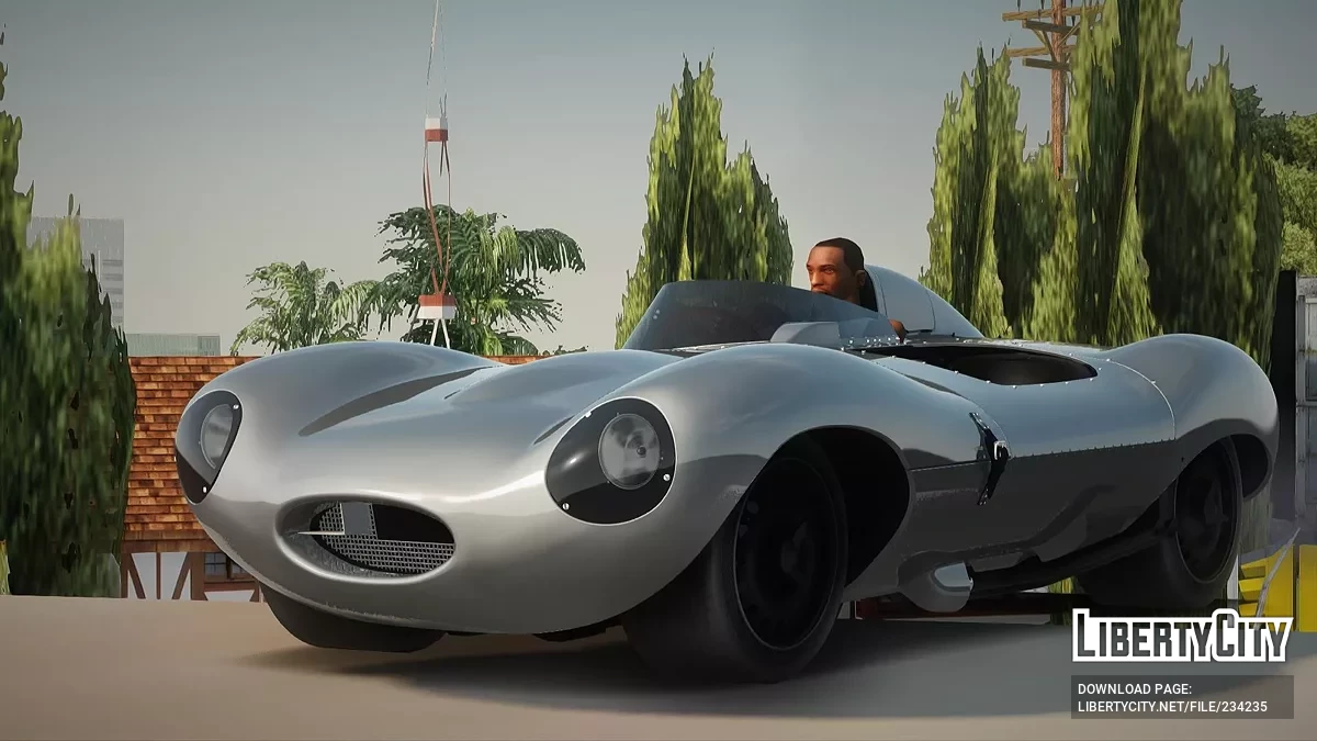 1956 Jaguar D Type (ImVehft) / GTA San Andreas
