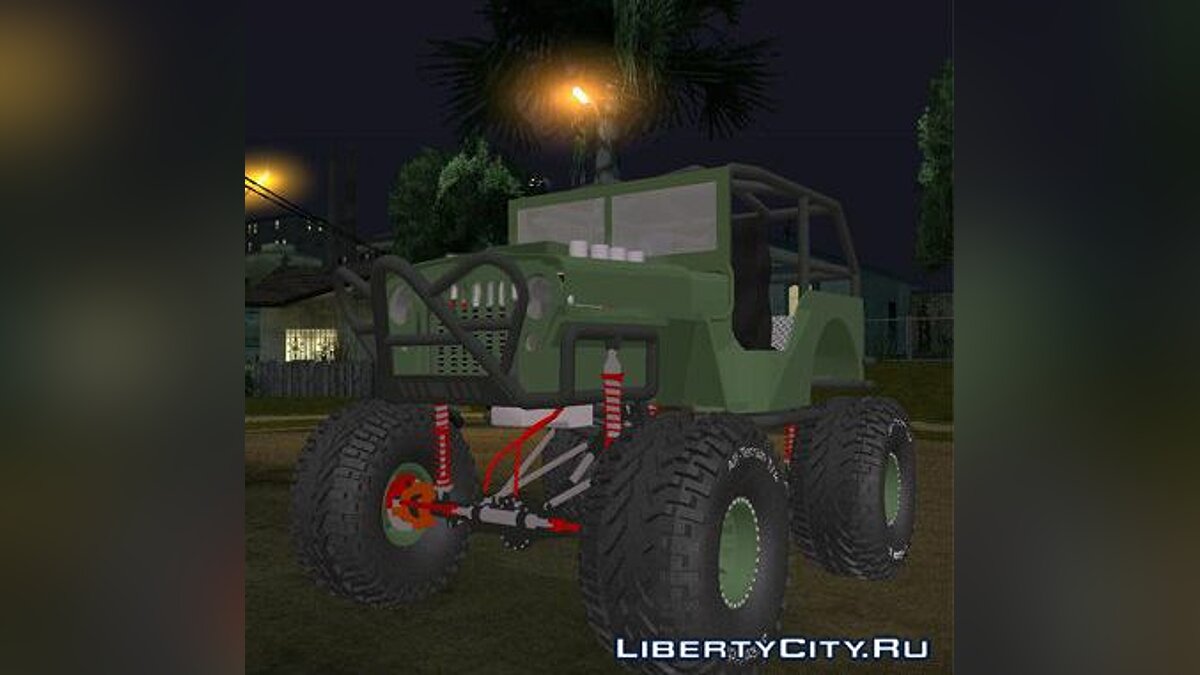 Jeep Willys Rock Crawler для GTA San Andreas - Картинка #1