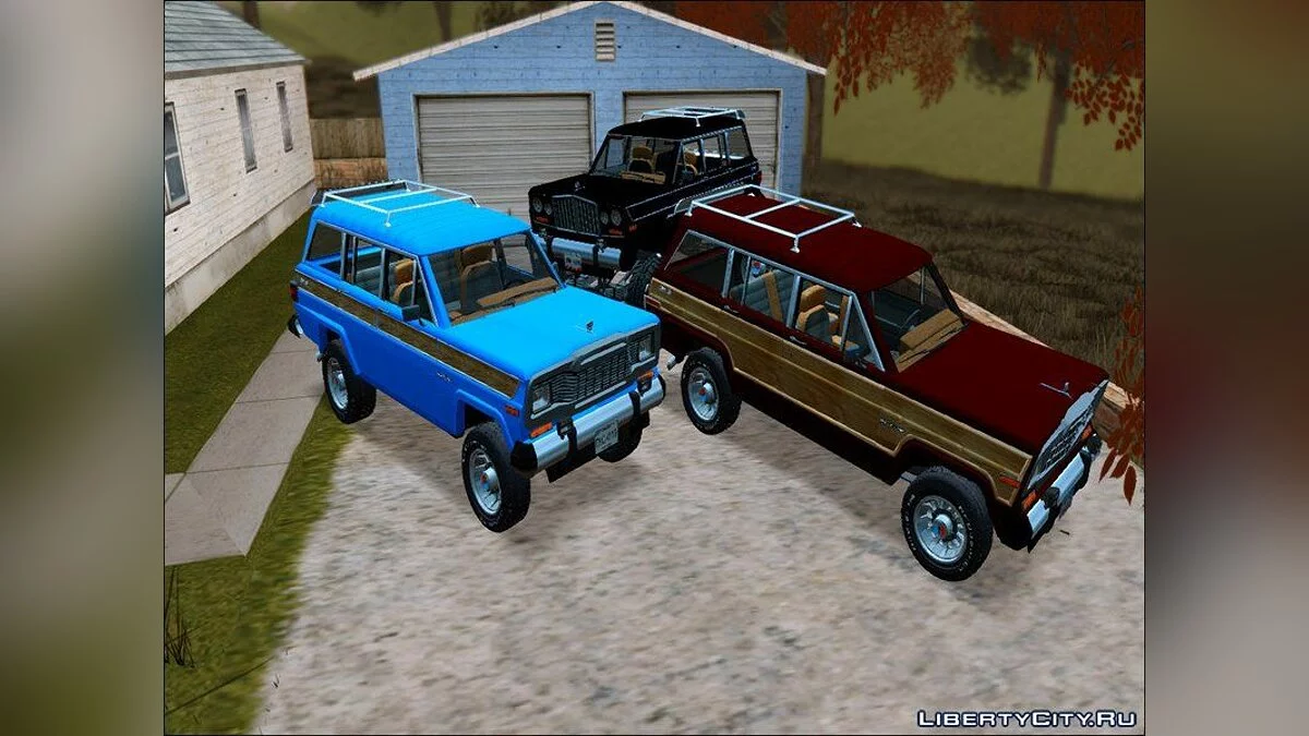 Jeep Grand Wagoneer Limite 1986 / GTA San Andreas