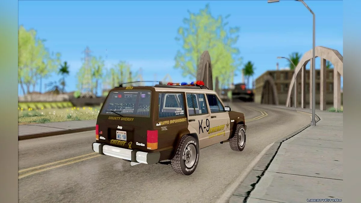 Jeep Cherokee 1992 Police / GTA San Andreas