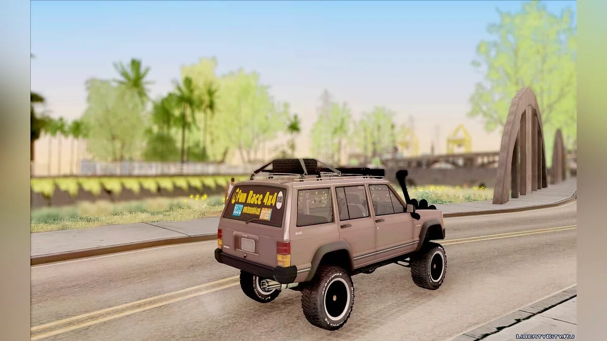 Jeep Cherokee 1998 Off Road 4x4 / GTA San Andreas