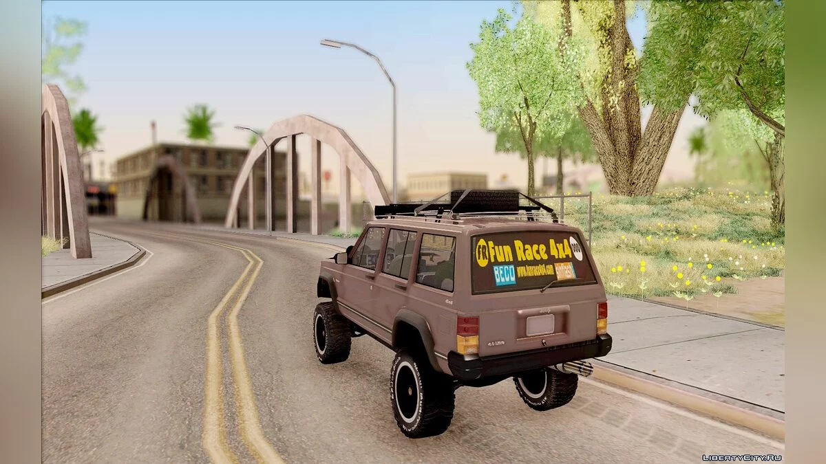Jeep Cherokee 1998 Off Road 4x4 / GTA San Andreas
