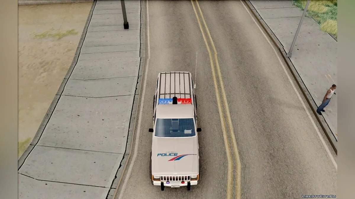 Jeep Cherokee Police 1988 / GTA San Andreas