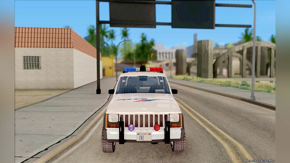 Jeep Cherokee Police 1988 / GTA San Andreas